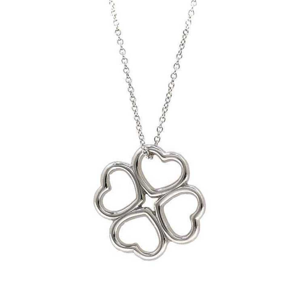 Tiffany Necklace Clover Sterling Silver
